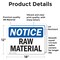 Signmission Raw Material, 18 in W x Rectangle, Vinyl Decal OS-2PACK-NS-D-1218-L-17985 - alternate 3